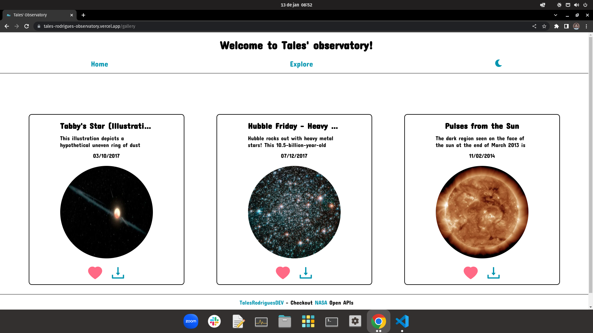 GitHub - talesrodriguesDEV/tales-observatory: Next.js Astronomical ...