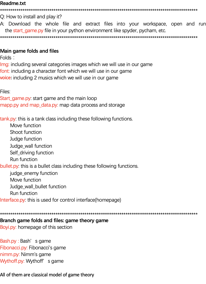 GitHub - Zhihuauk/PRG_Game_TankWar: Running Bugs' Programming Game ...