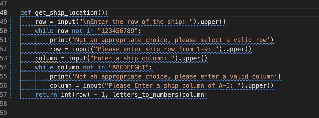 GitHub - Lee-moran/BattleShips: Python Game