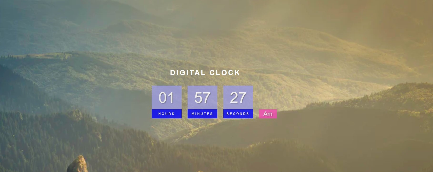 GitHub - Amarish-2309/Digital_Clock: This Project is developed by using ...