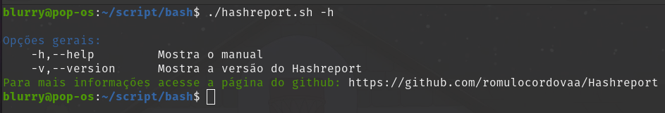 GitHub - romulocordovaa/Hashreport