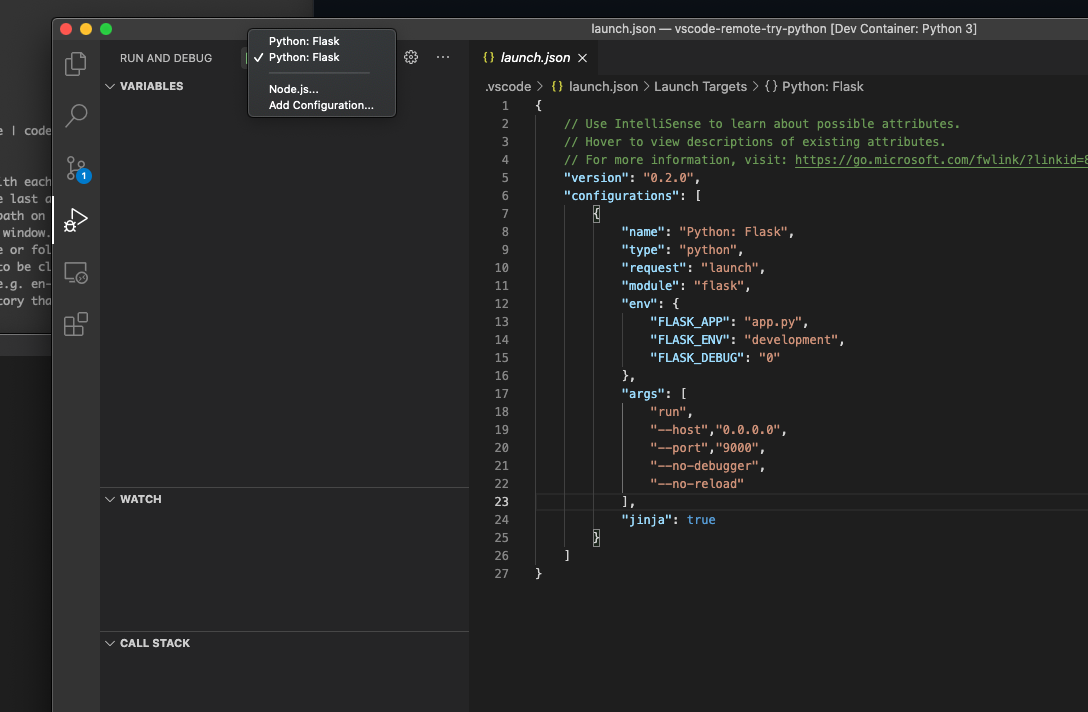 Run and Debug configuration show double entries in debugger menu ...