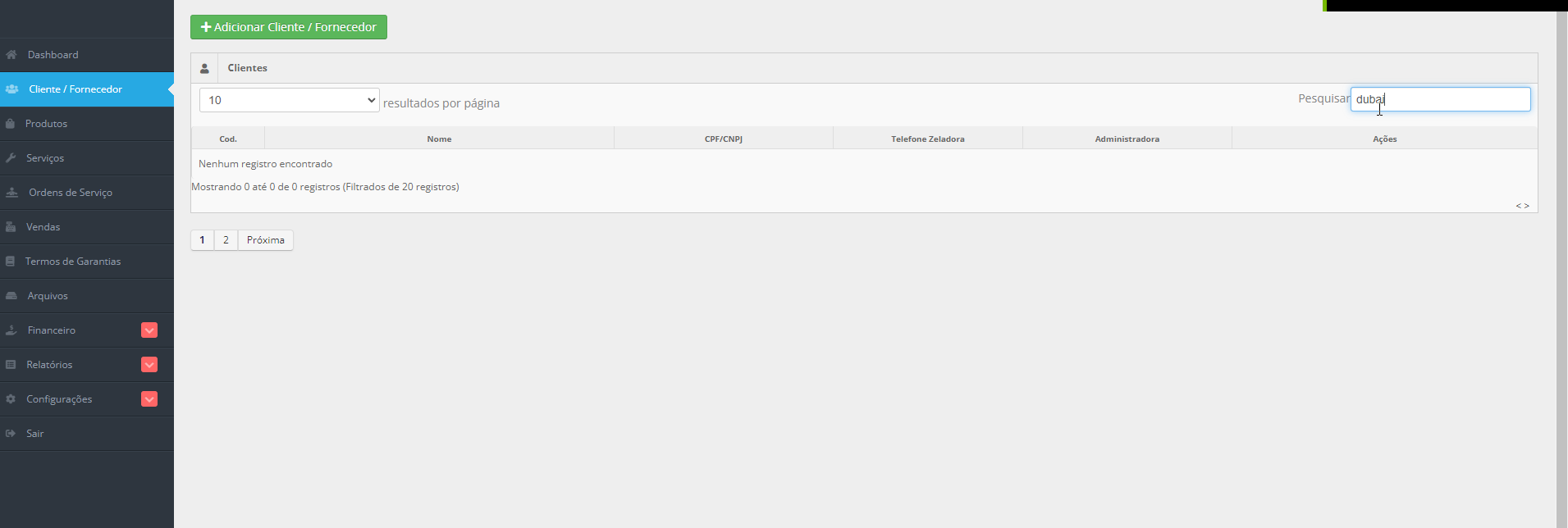 Pesquisa de Cliente BUG · Issue #1523 · RamonSilva20/mapos · GitHub