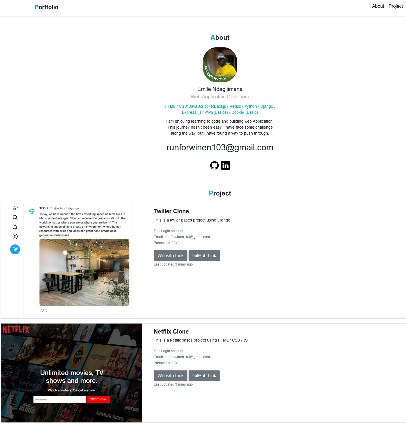 Github Enlearncode35 Portfolio This Is My Portfolio Project Github Enlearncode35 Portfolio This Is My Portfolio Project