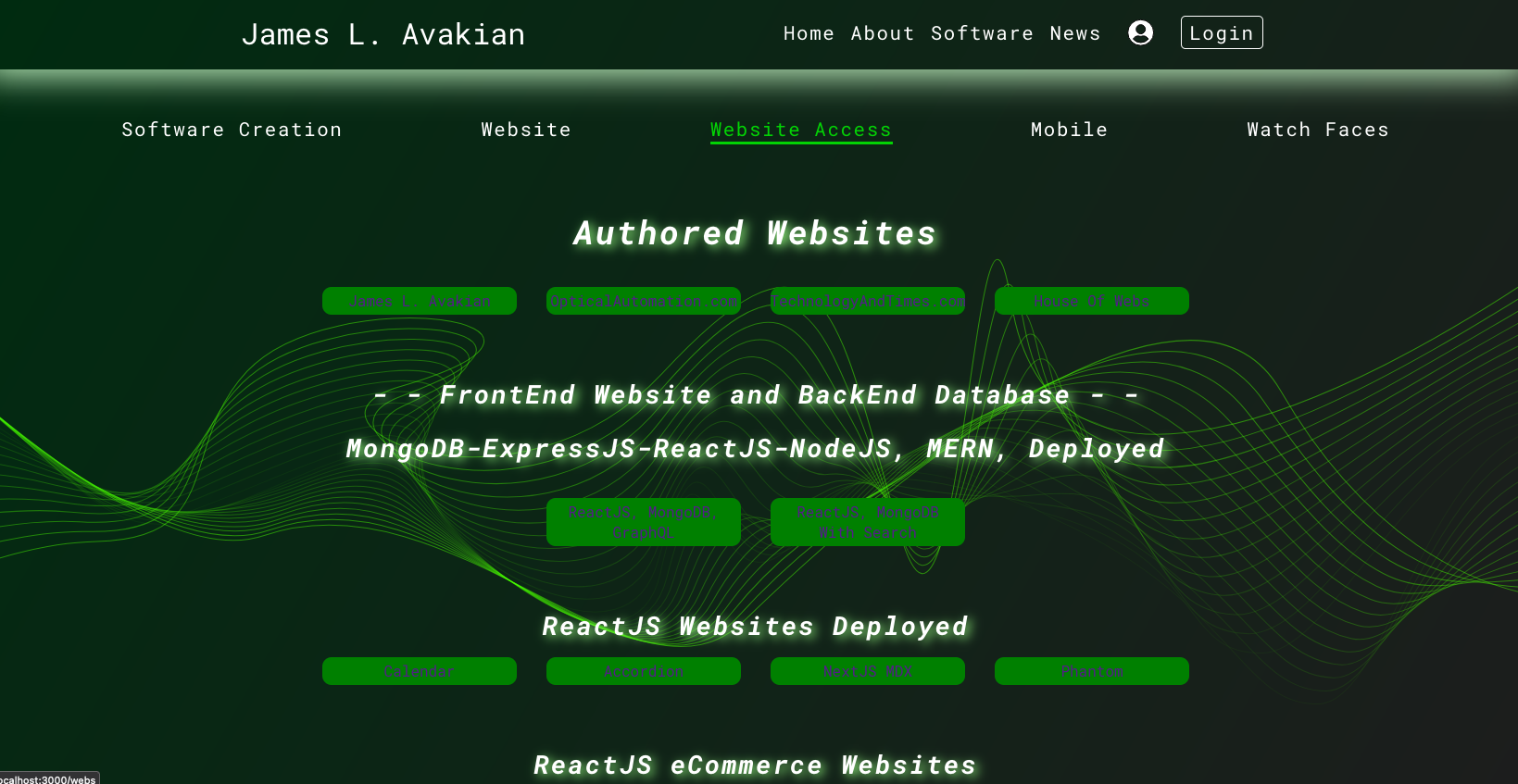 GitHub - jamesavakian62/reactjs_jaweb_ver22a
