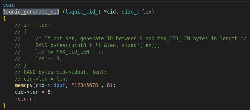 Maybe a buffer overflow when different versions of the client use the ...