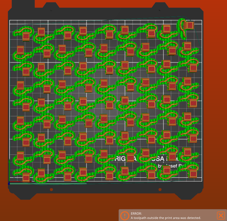 Fill bed with instances and arrange not acounting for suports · Issue ...