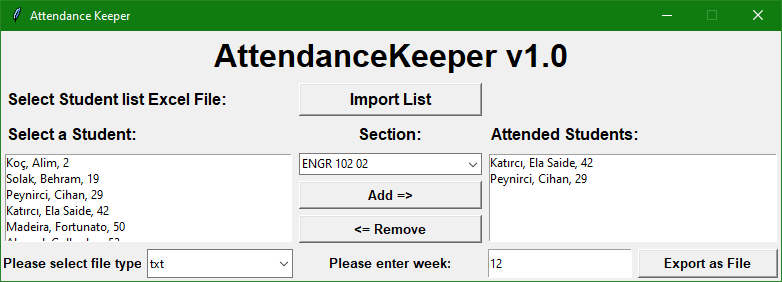 GitHub - MehmetJank/attendance_keeper: Attendance Keeper App is a ...