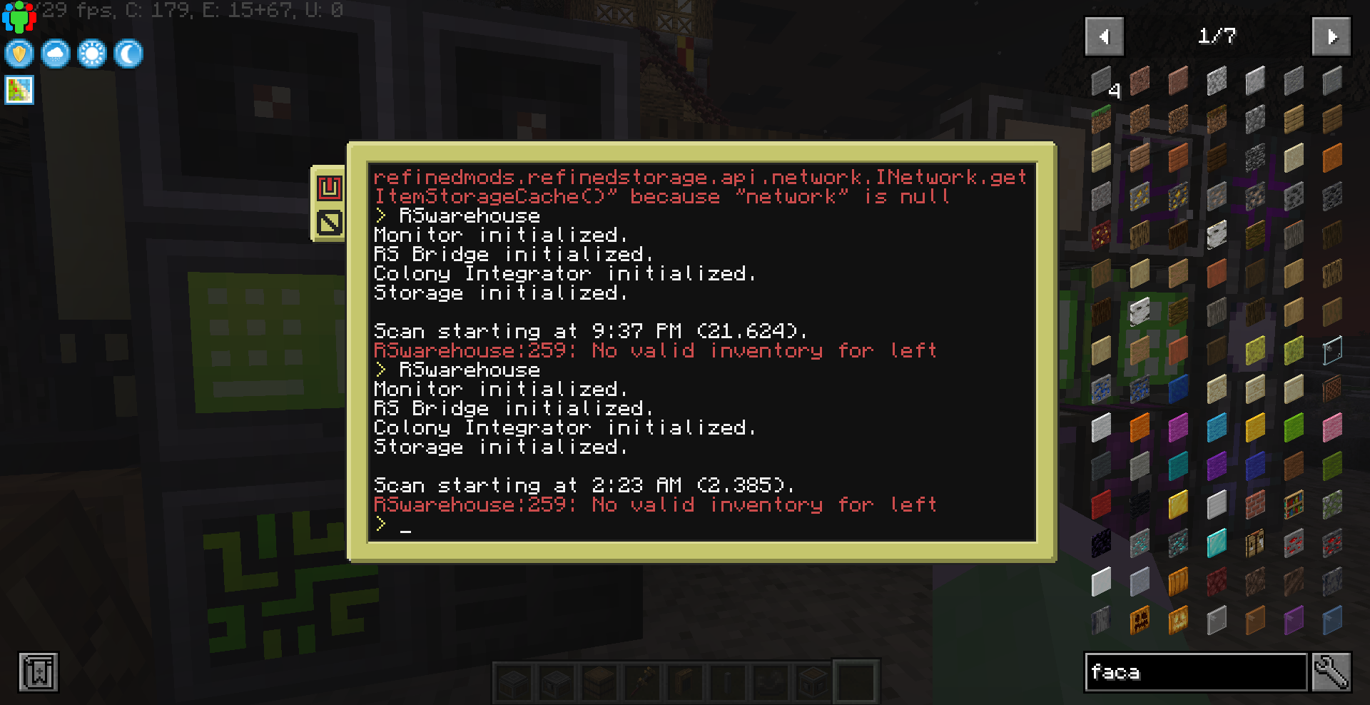 Minecolonies + ComputerCraft (CC:Tweaked) + Refined Storage + Advanced ...