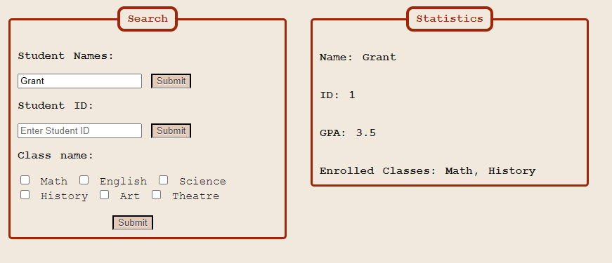 GitHub - GrantMelvin/StudentManagementSystem.io: A student management ...