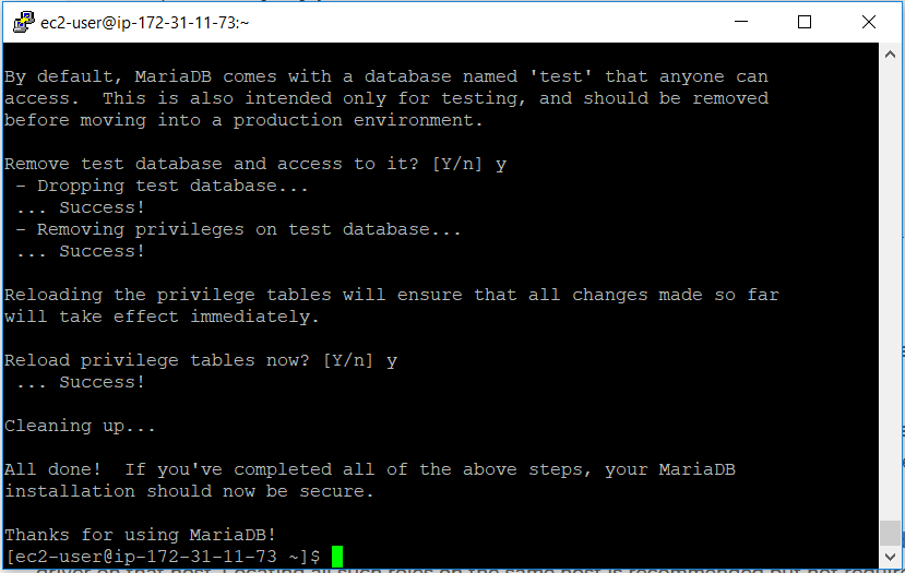 maria1_installing success_redhat