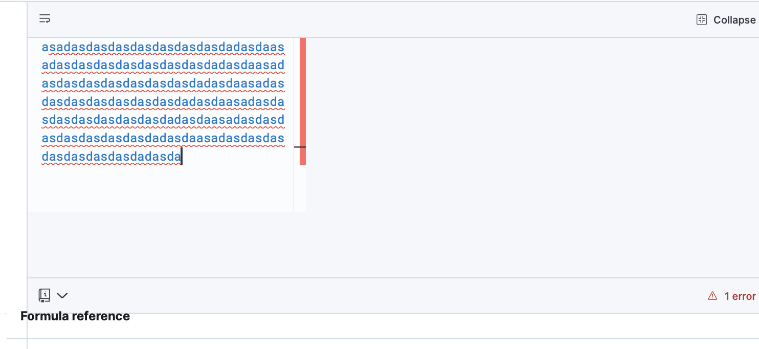 [Lens] Formula editor layout broken · Issue #139579 · elastic/kibana ...