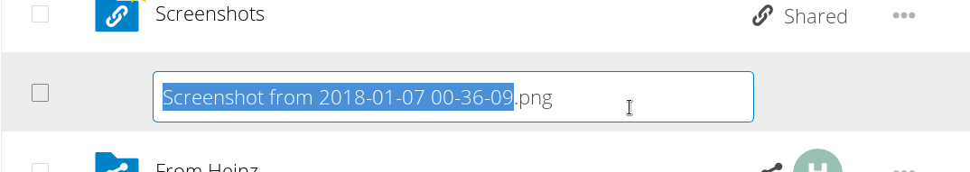 rename thumbnail vanishes