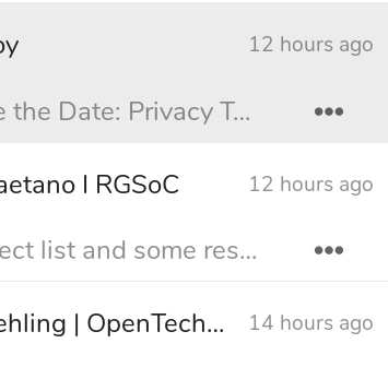 mail deletion animation