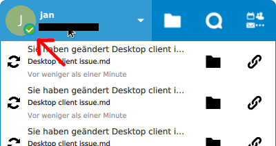 tray indicator icon border