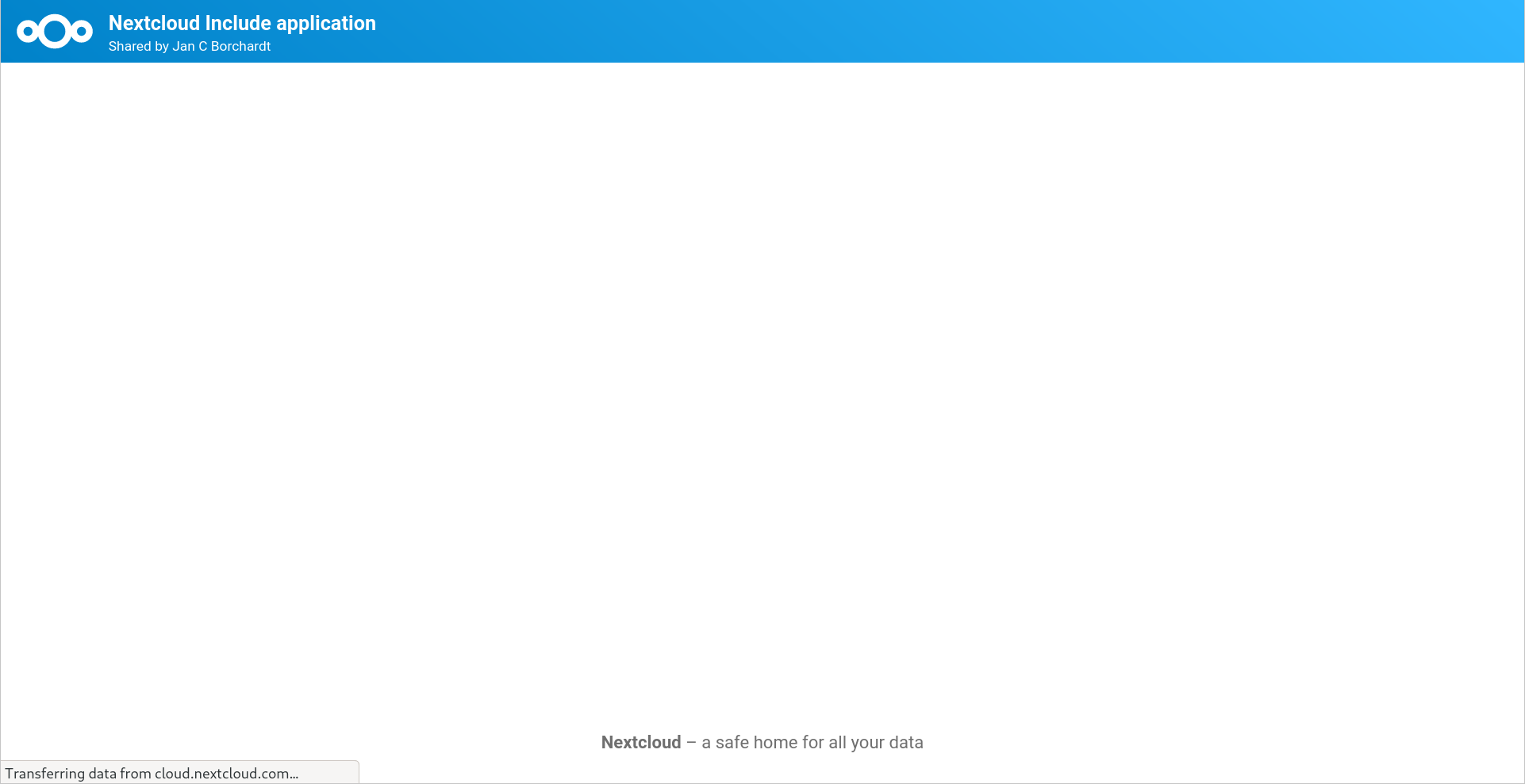 Forms loading feedback