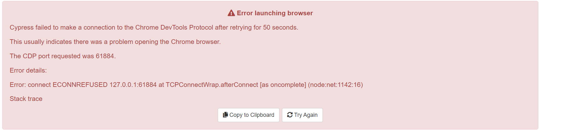 Not able to execute cypress scripts in any browser · Issue #18936 ...