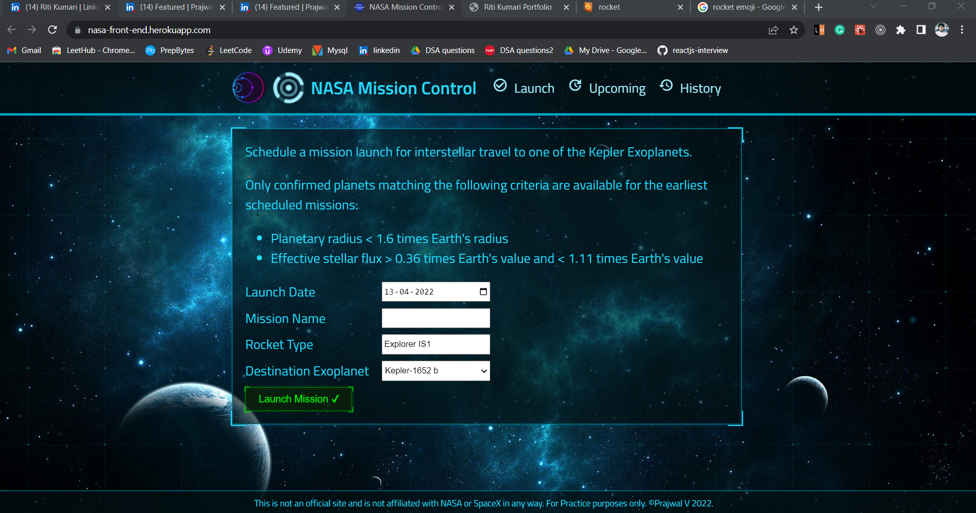 GitHub - Prajwal208V/NASA_front_end