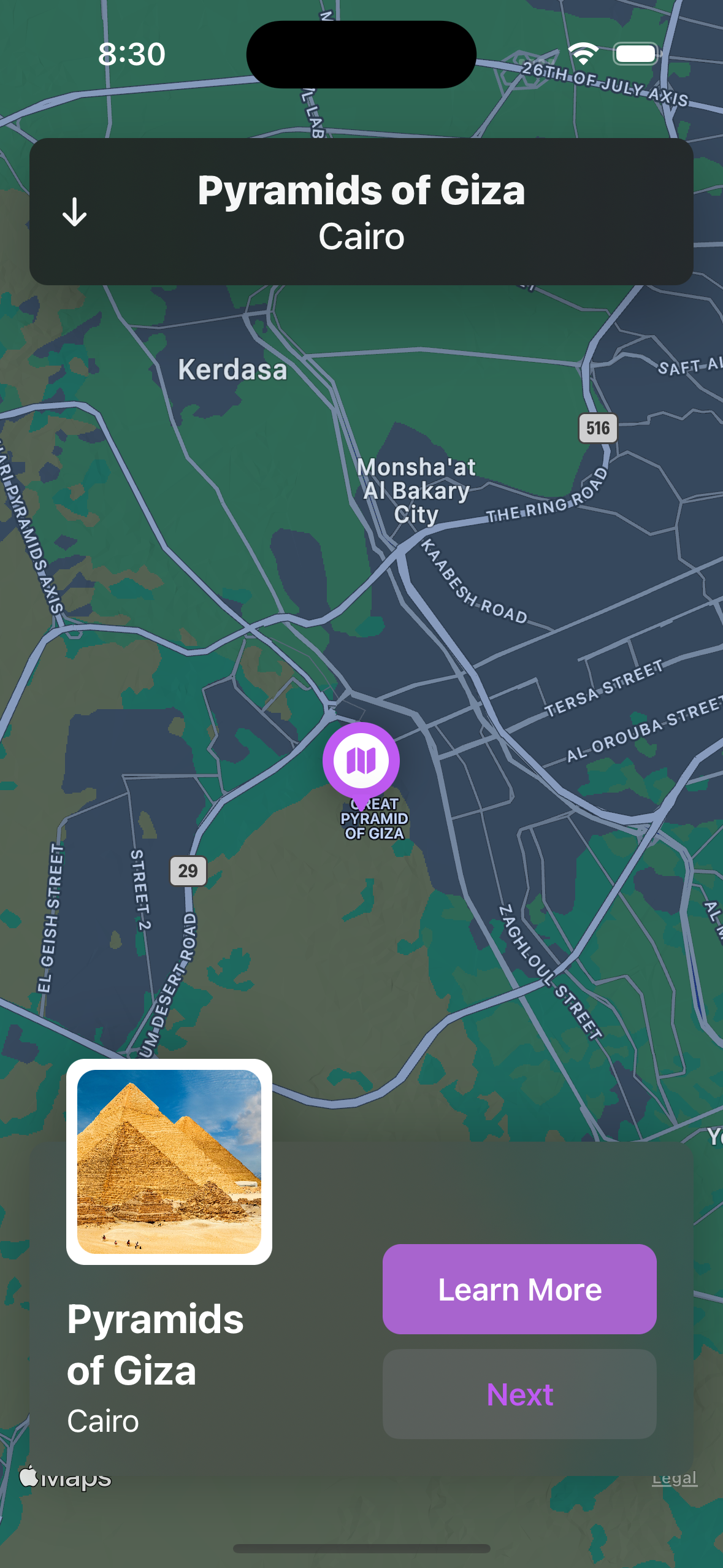 GitHub anishk22/landmarkfinder A native iOS application displaying