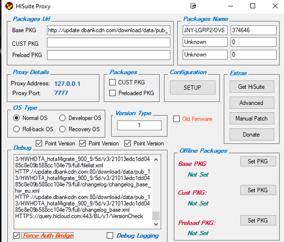 P40 Lite (JNY-LX1) · Issue #114 · ProfessorJTJ/HISuite-Proxy · GitHub