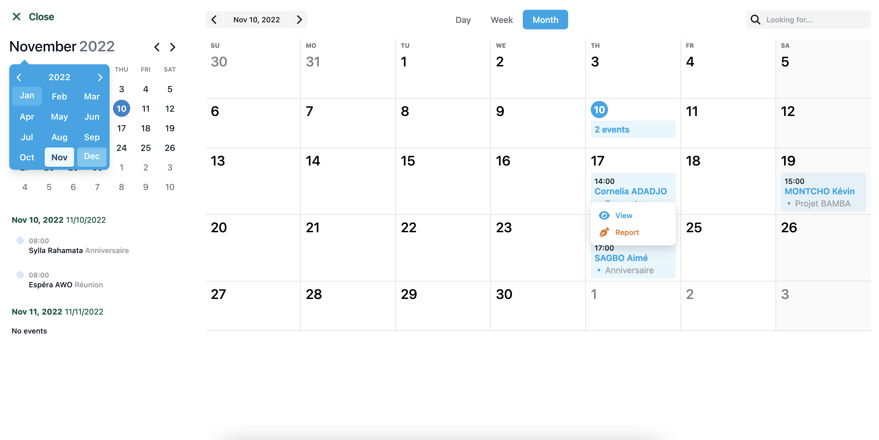 A Best Professional Calendar Ever For Vue js