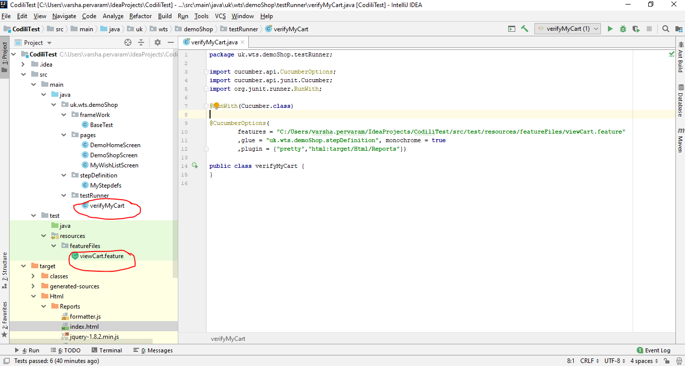 GitHub varshapervaram/CodiliTest  test solution illustrating