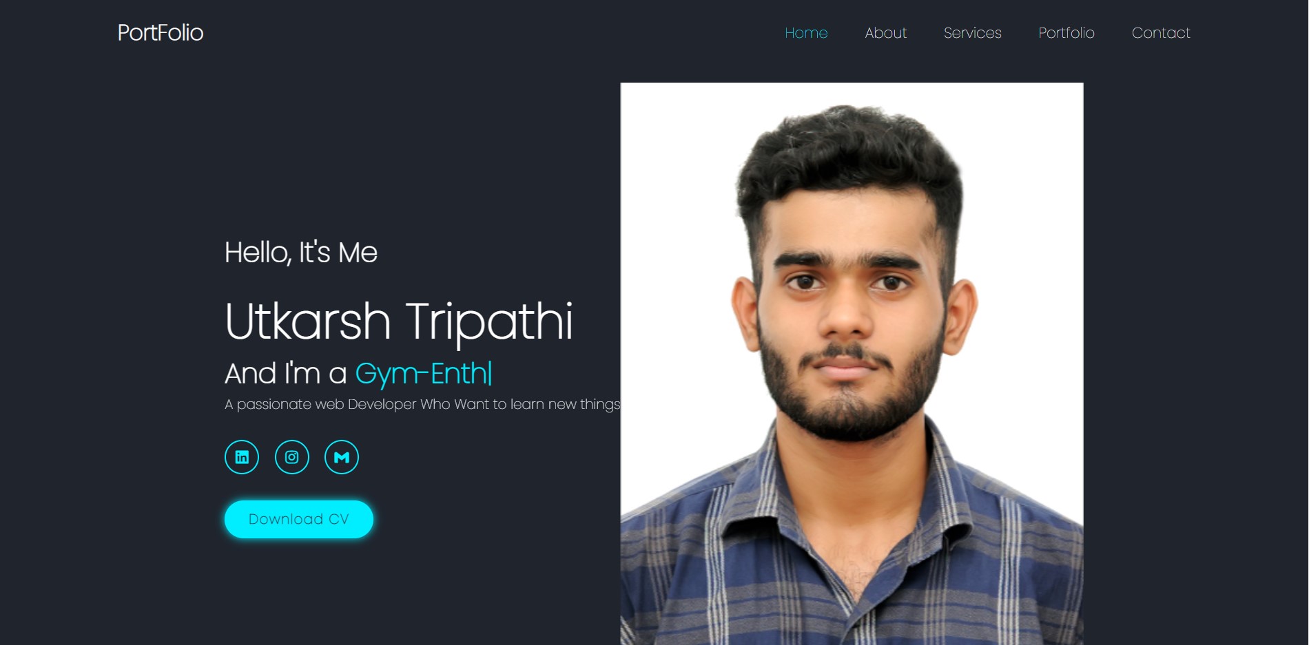 Github Utkarsh3010 Personal Portfolio Html Css Github Utkarsh3010 Personal Portfolio Html Css