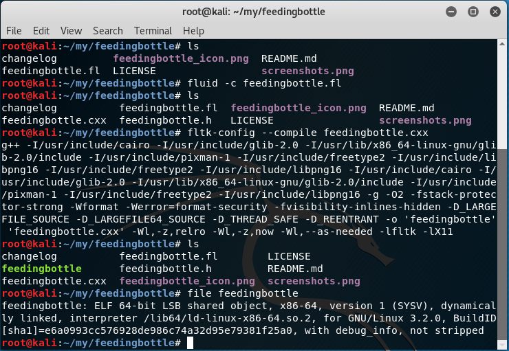 Launching from the folder · Issue #1 · ChunshengZhao/feedingbottle · GitHub