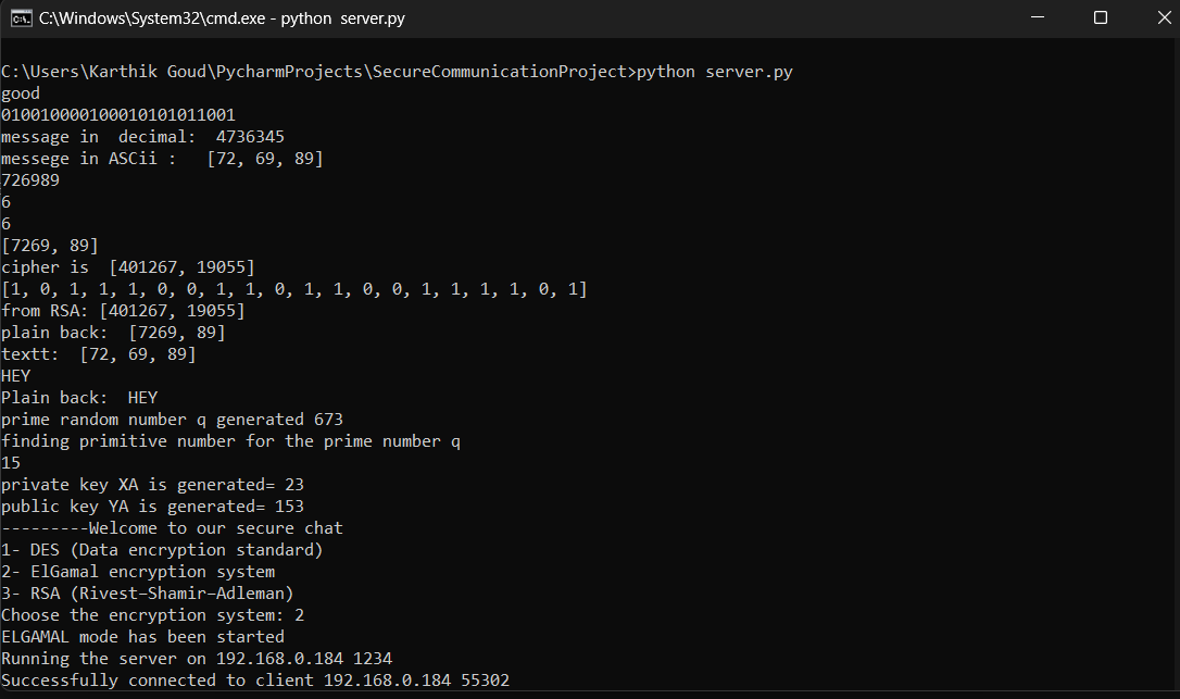 GitHub Kaushikgoud5 Secure Communication Using Cryptography