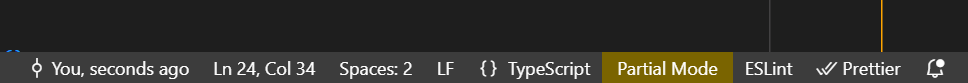 typescript intellisense is always in partial mode. · Issue #135445 ...