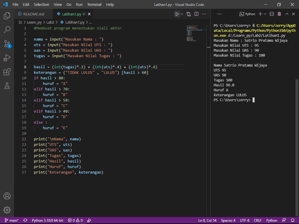 GitHub - SatrioPratama75/Lab2