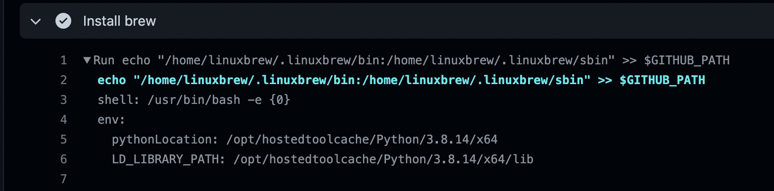 Add brew to PATH for version bump by mdesmet · Pull Request #157 ...