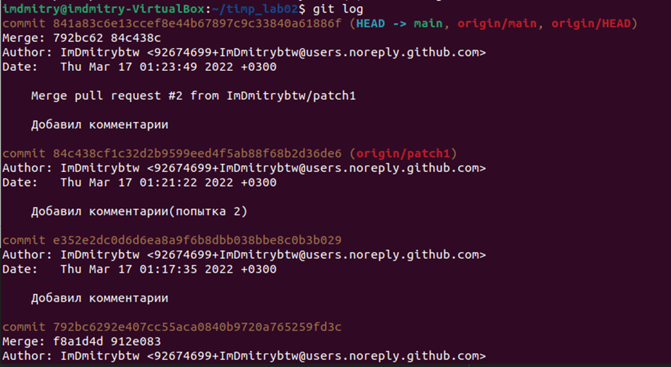 GitHub - ImDmitrybtw/timp_lab02: Изучение систем контроля версий на ...