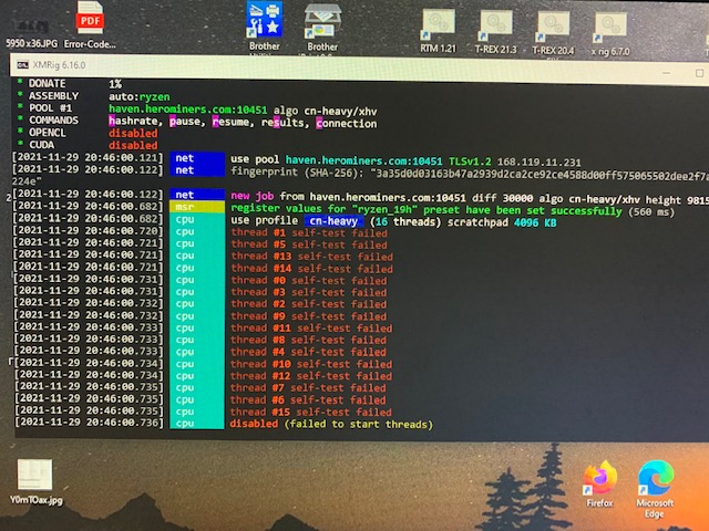 XVH Heaven thread# self-test failed · Issue #2752 · xmrig/xmrig · GitHub