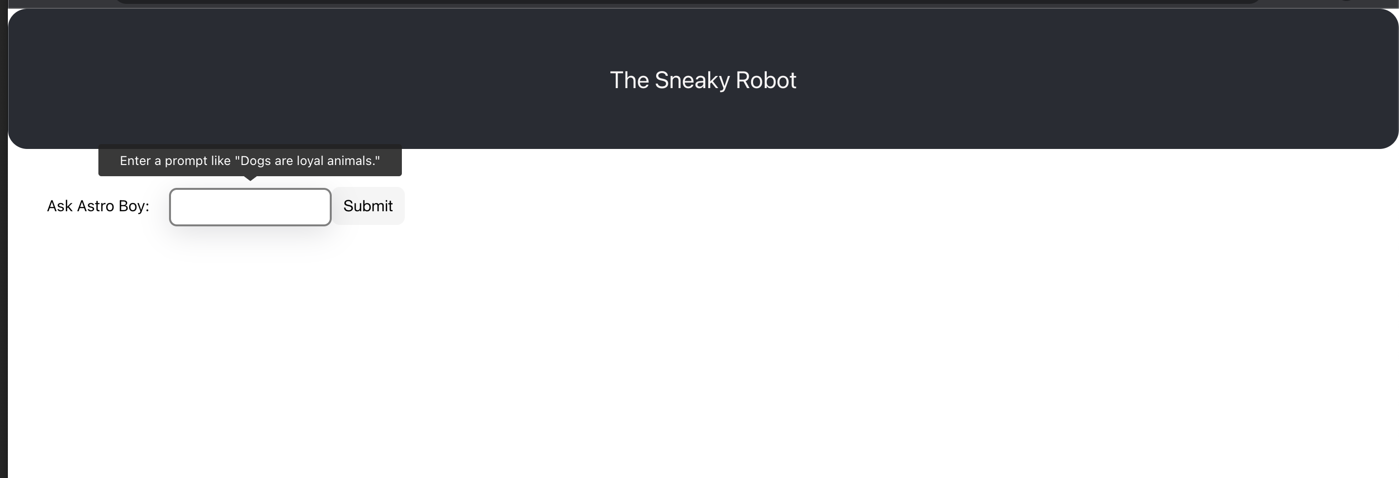 GitHub - Abhibgit/intern-talks-to-robot: Shopify Challenge