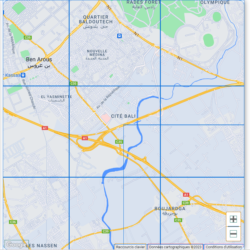 the custom marker change position whenever i zoom or drag the map