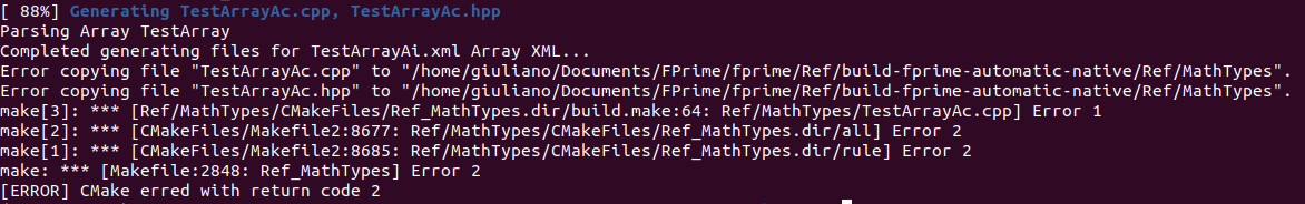 Error copying file · Issue #321 · nasa/fprime · GitHub