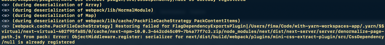 Compilation issues with latest Webpack 5 and Yarn 2 · Issue #19873 ...