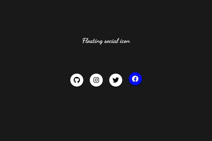 GitHub - Akshaibiju/Floating-social-icons: Floating social media icons code