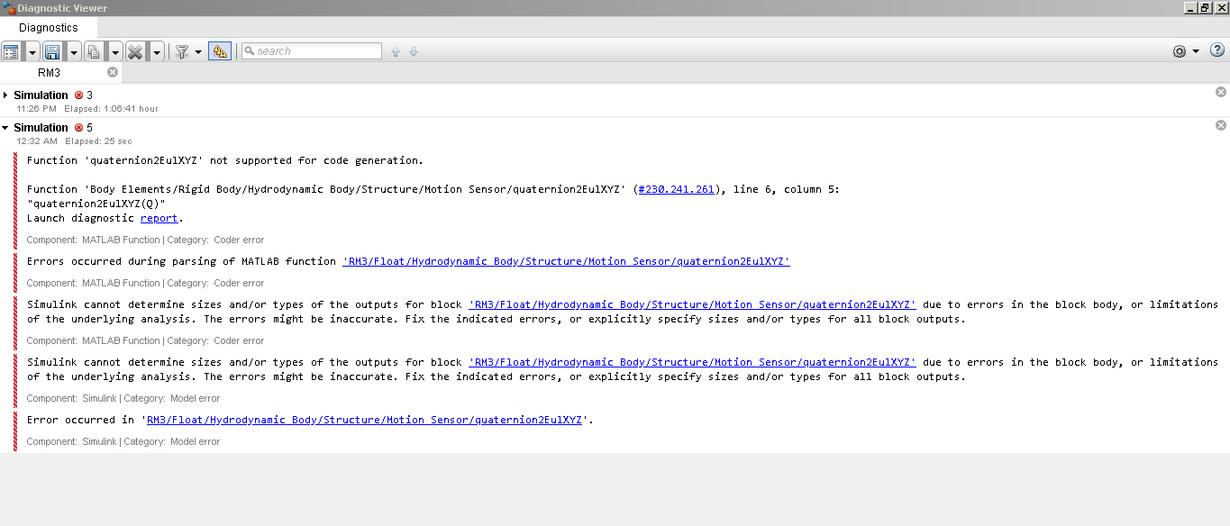 Error occurs when trying to run WEC-Sim examples · Issue #754 · WEC-Sim ...