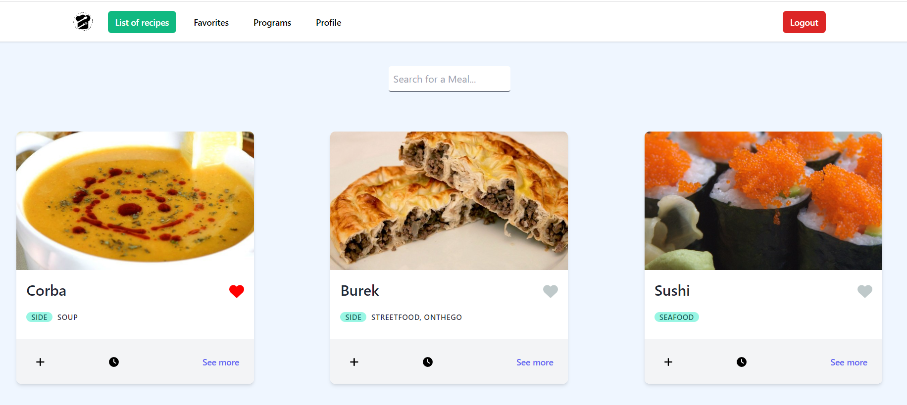 GitHub - Tdiouf10/recettes: App ReactJs ... · GitHub