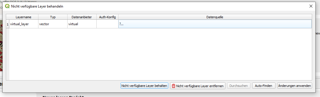 Virtual layer data source gets lost when saved with a Filter · Issue ...