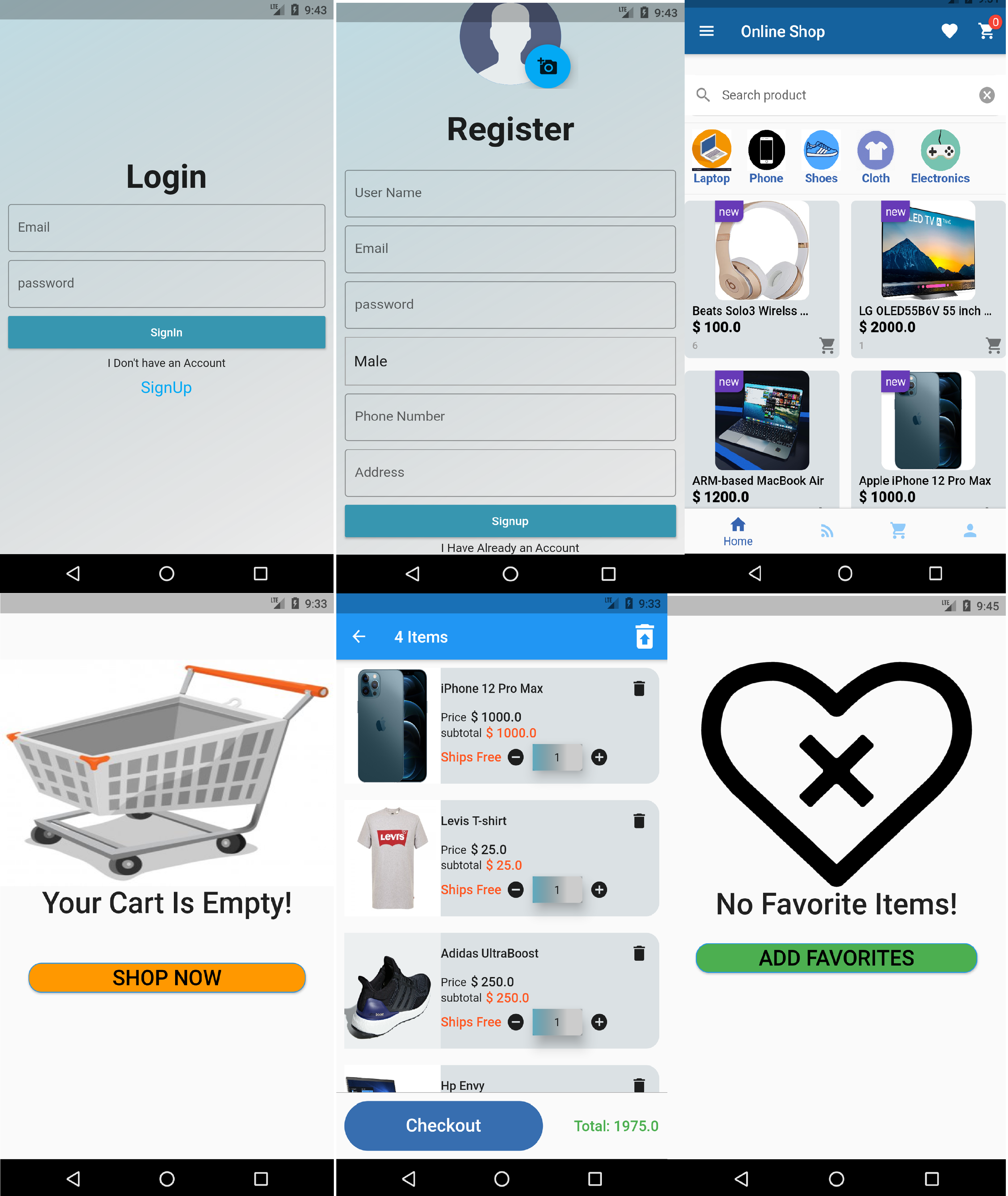 GitHub - kiburtemesgen/Flutter-online-shopping