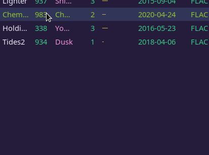 [Feature Request] Right clicking active song in player should have full ...