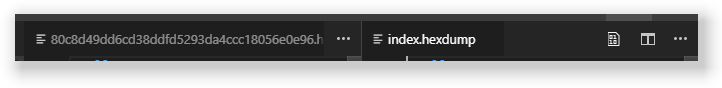vs code tab only