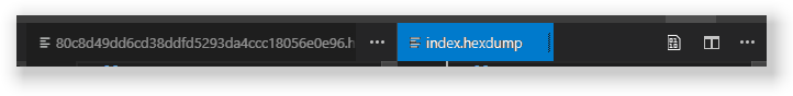 vs code tab only-desired