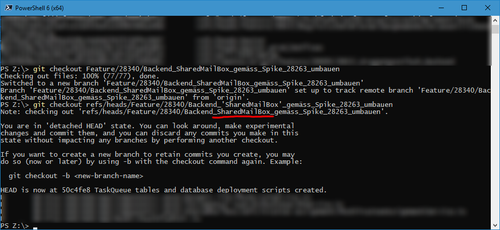 branch issues