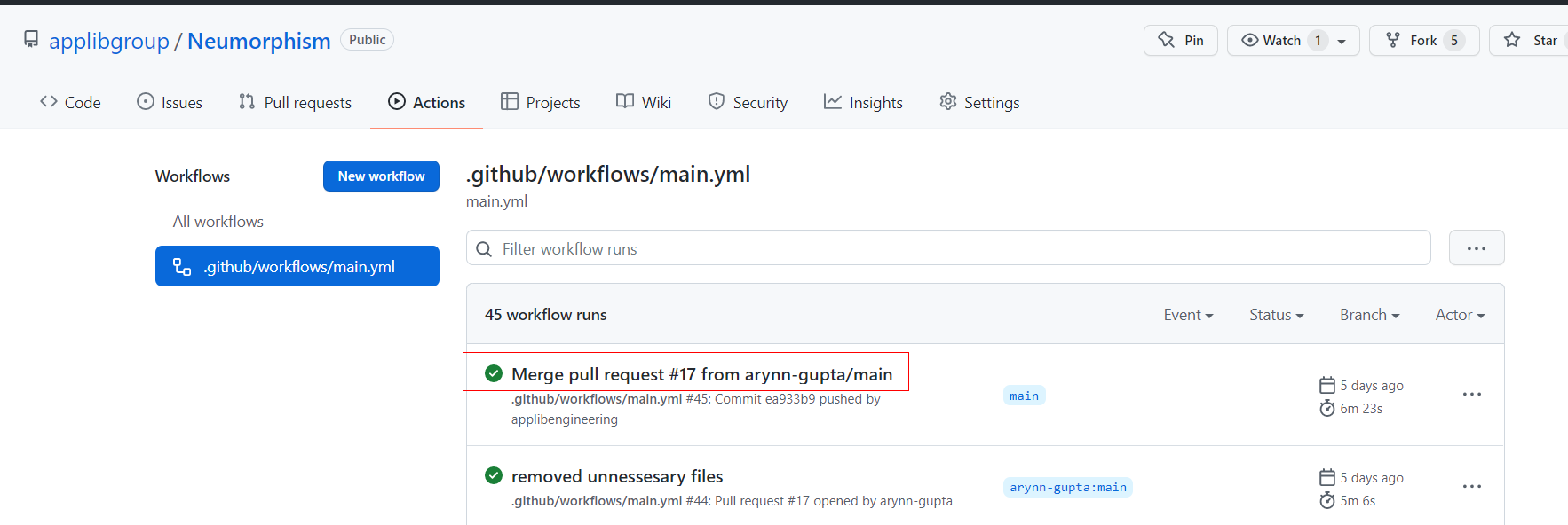 JS CI setup - applibgroup/applibgroup Wiki