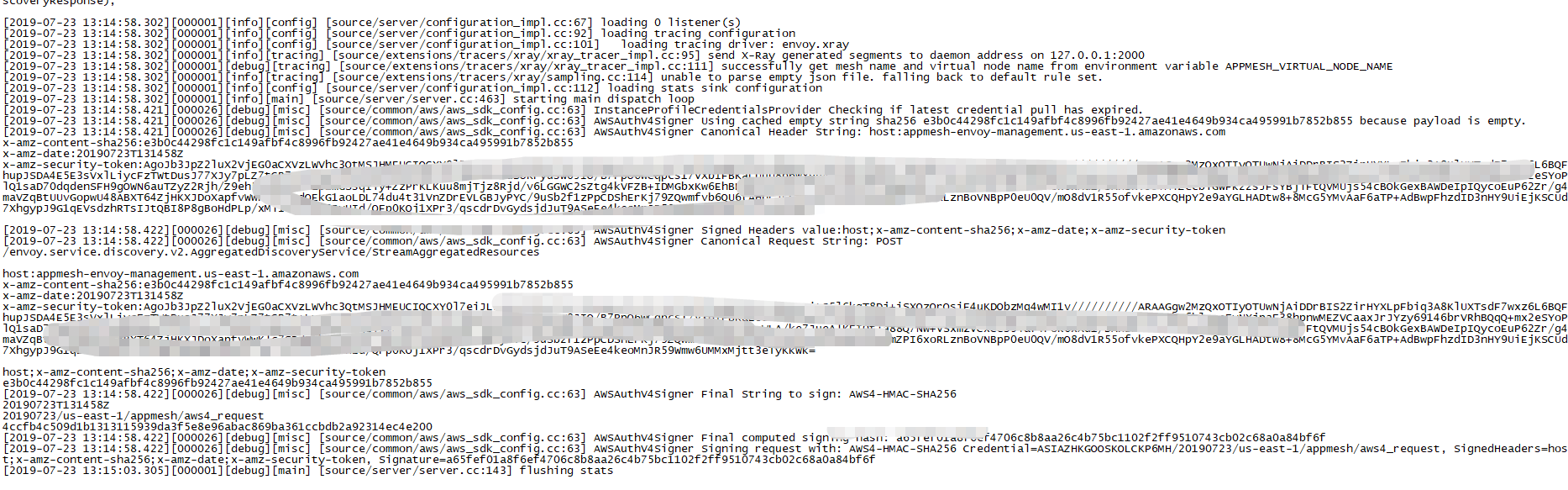 Stuck At source server server cc 143 Flushing Stats Issue 65