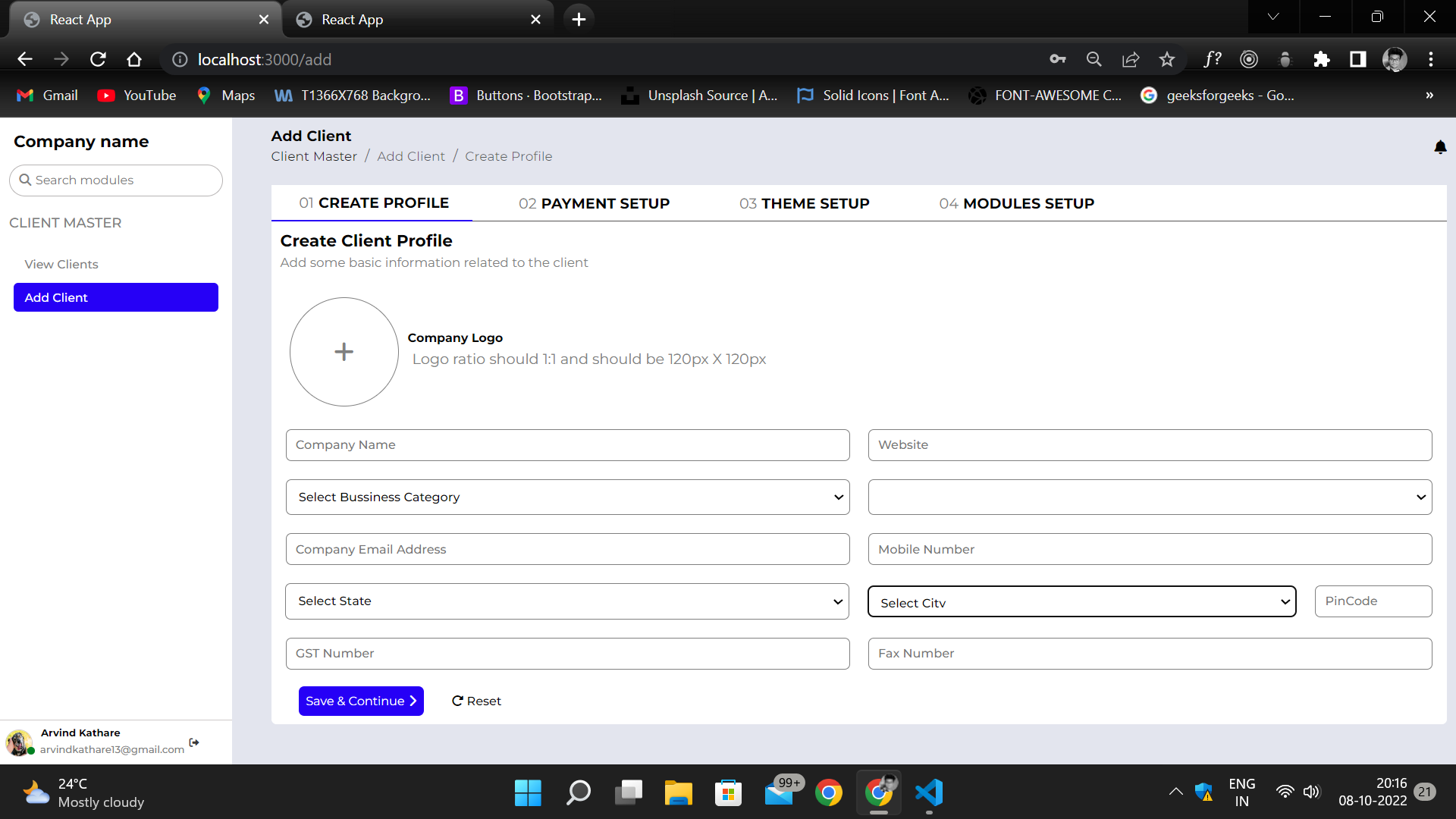 GitHub - monty13kathare/Dashboard